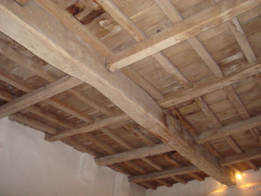 Medieval oak roof