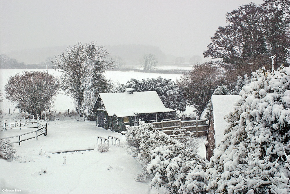 Photograph of Stour Valley Winter, Shillingstone.