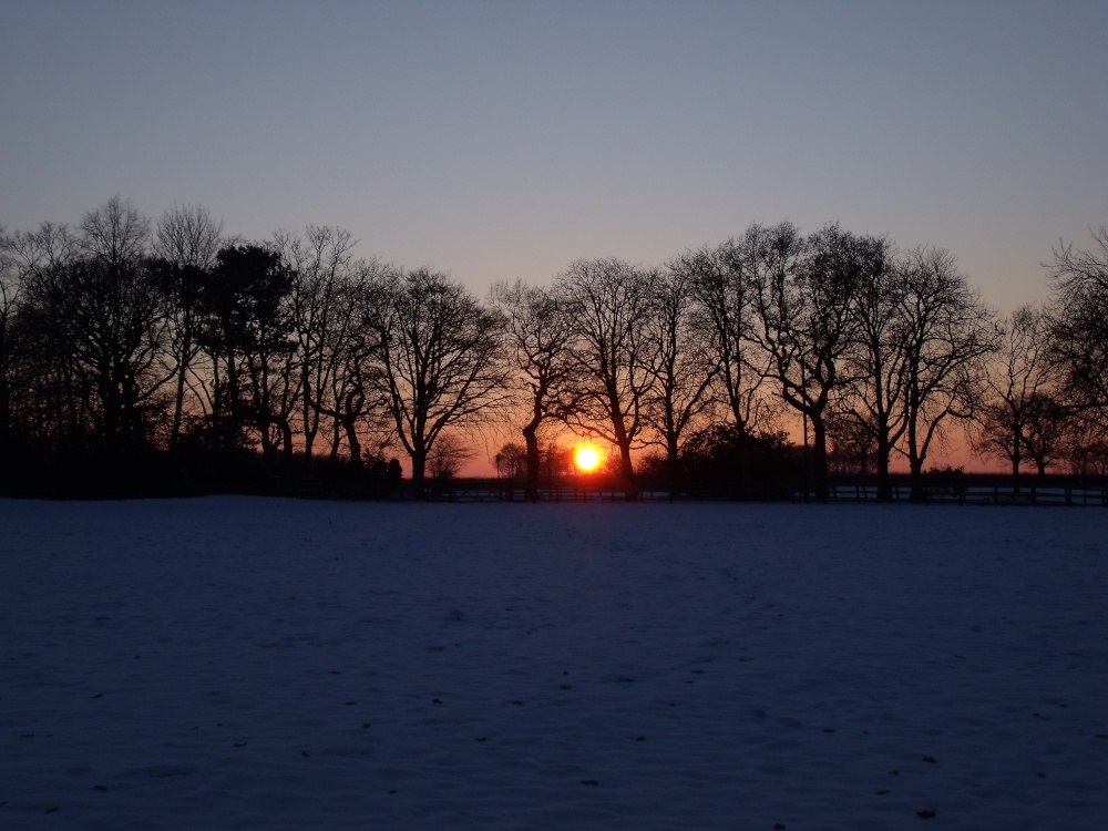 Winter Sunset