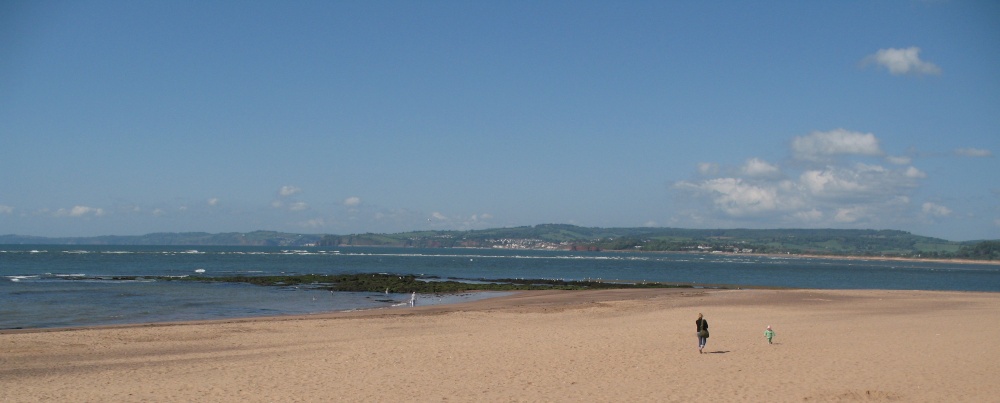 Photograph of Exmouth beach
