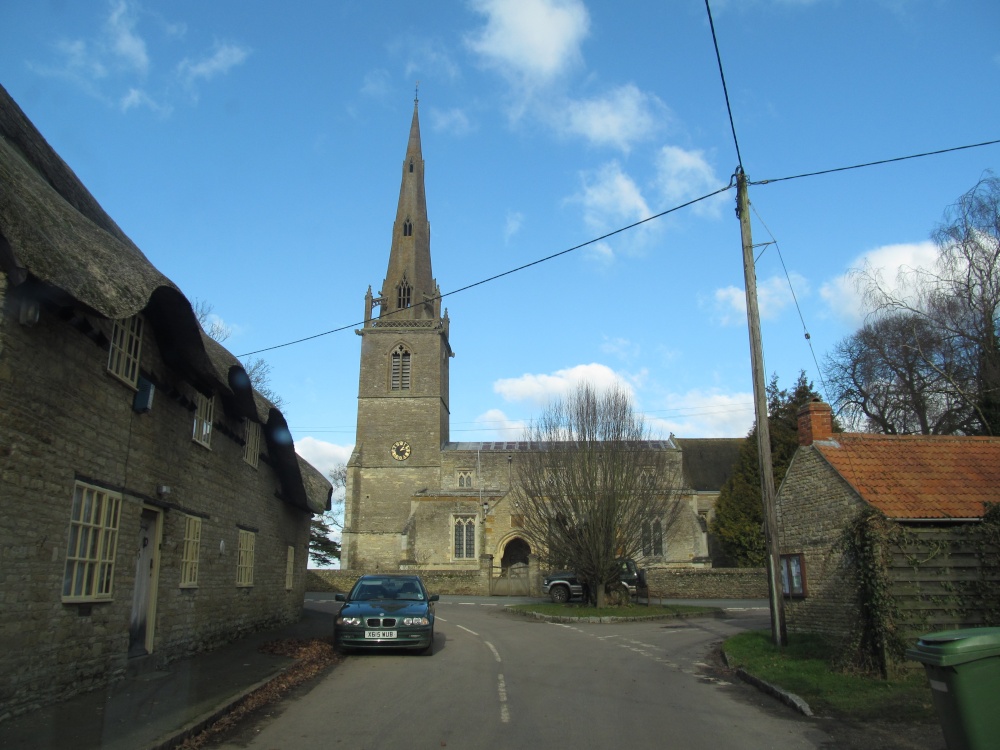Photograph of Easton Maudit Church