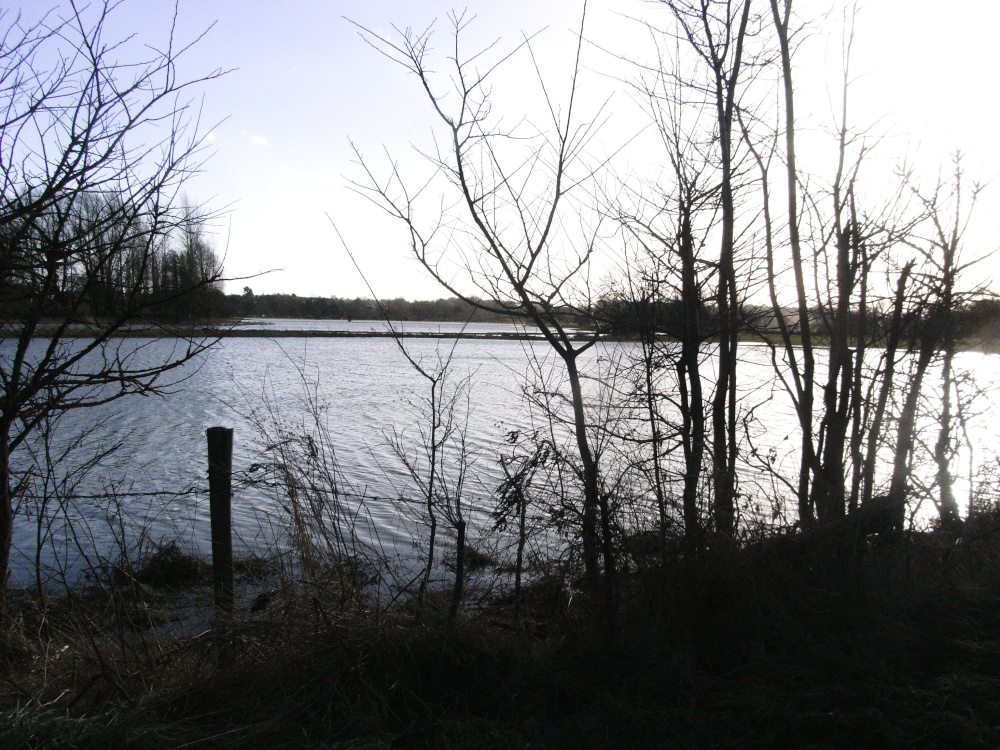 Flooded Fields at Bungay, Waveney Valley