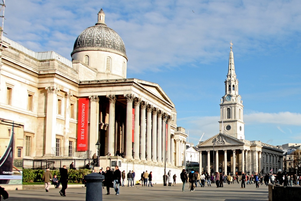 National Gallery London, London, Greater London photo by Zbigniew Siwik