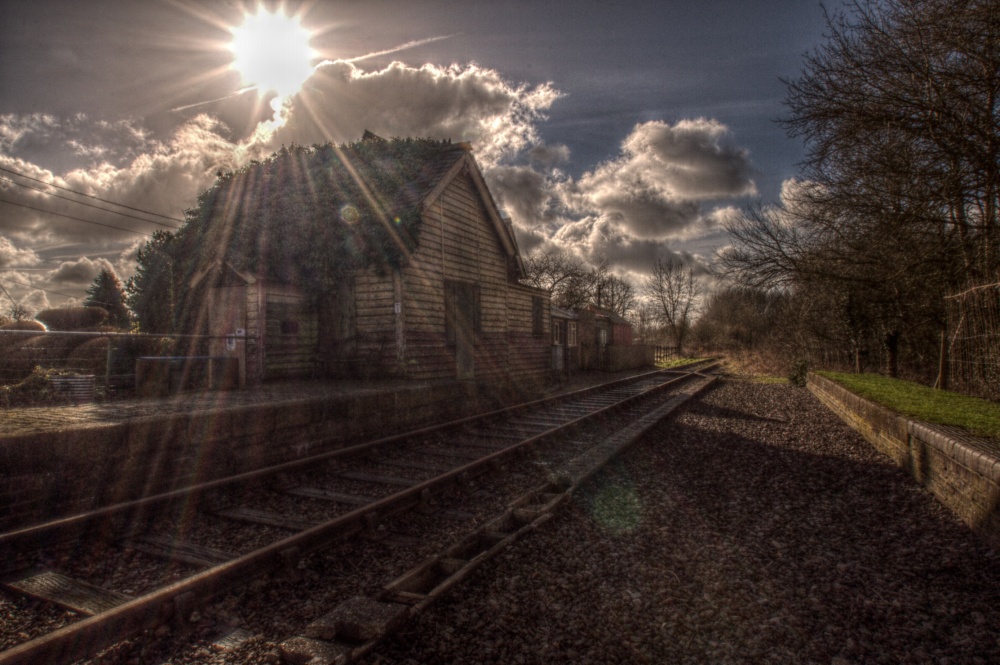 Swanbourne Station (Disused), on the old Varsity Line, Bucks