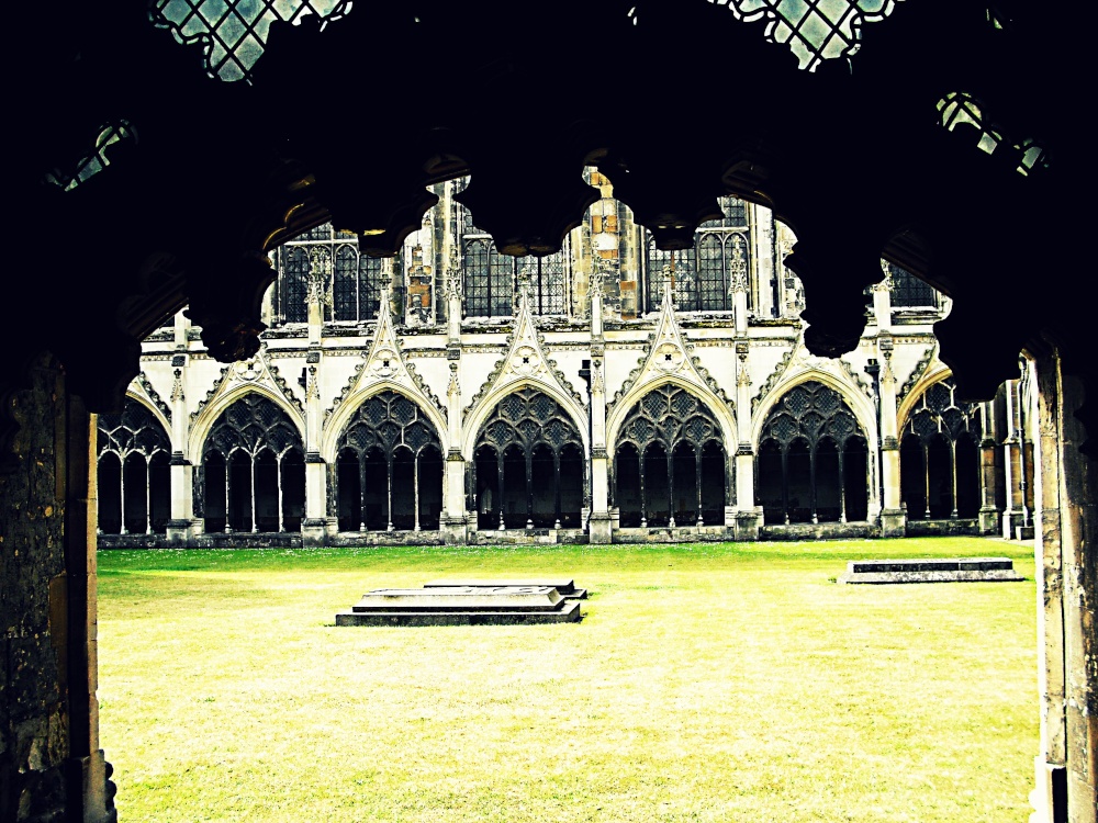 Photograph of Canterbury Cathedral Cloisters