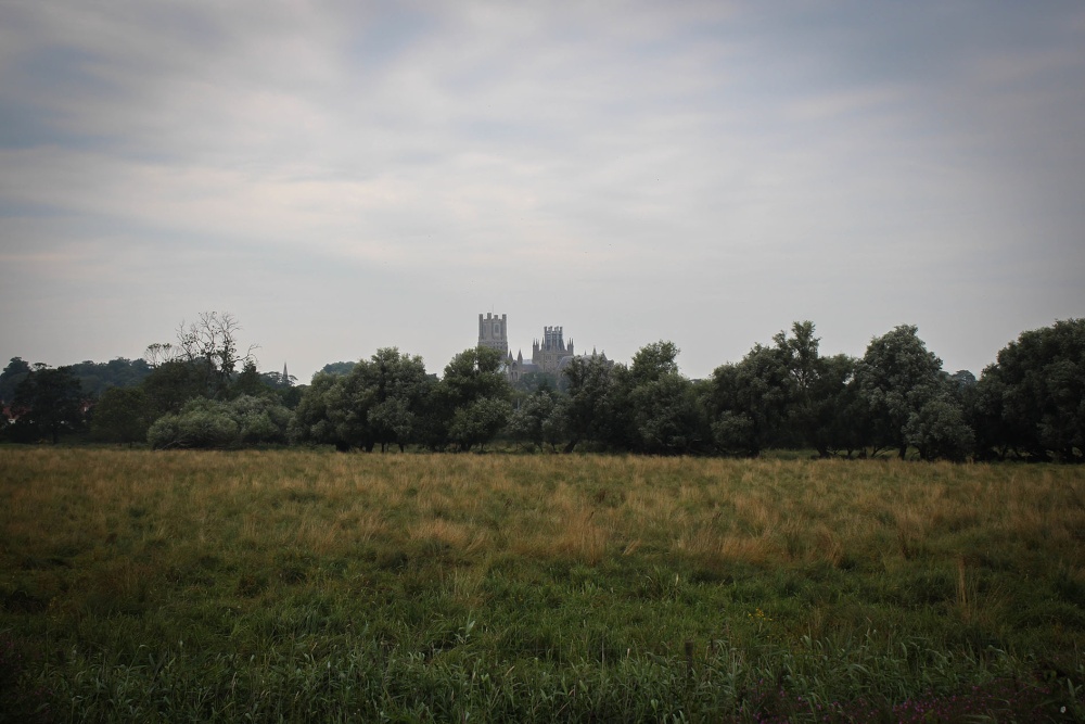 Ely Cathedral in the distance