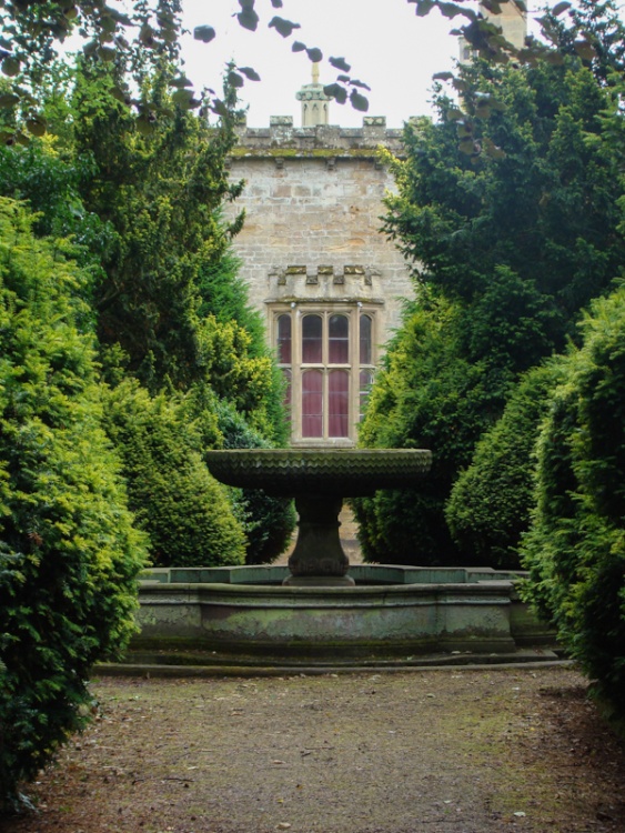 In the gardens of the Abbey, Newstead Abbey