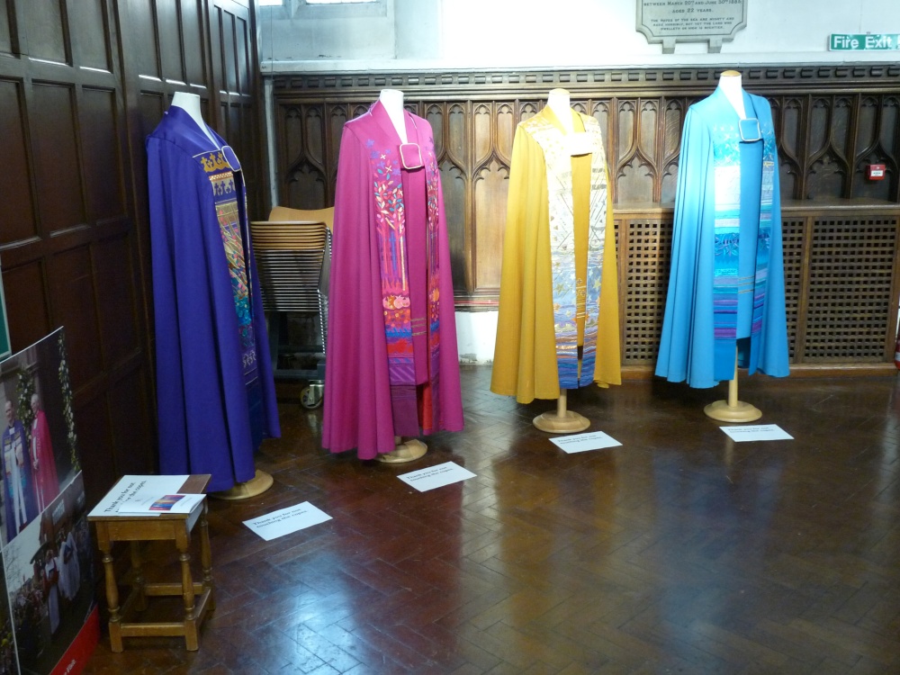 Leicester Cathedral Copes photo by Mike Freeman