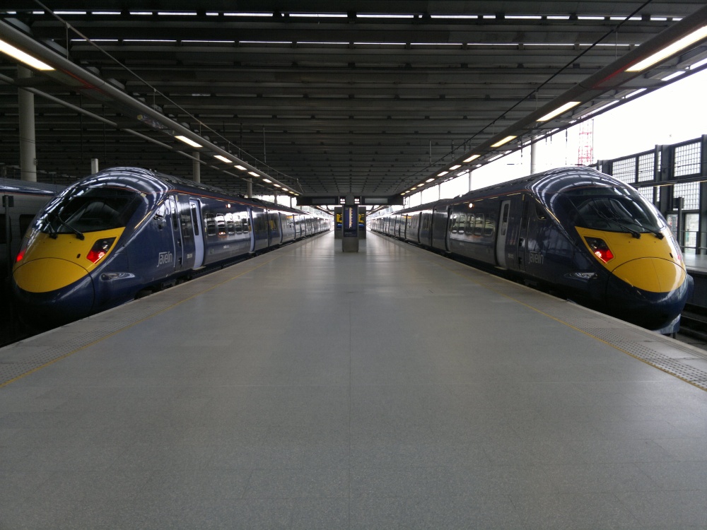 The Java train at St. Pancras for Kent