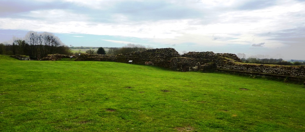 Castle walls photo by Barbara Whiteman