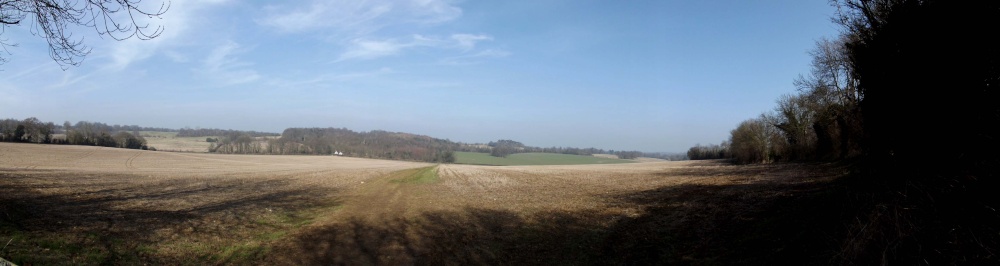 Photograph of Farmland outside of Farnborough, London