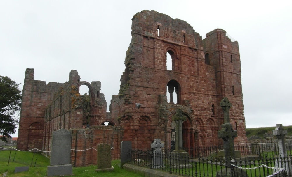 Lindisfarne Priory photo by Barbara Whiteman