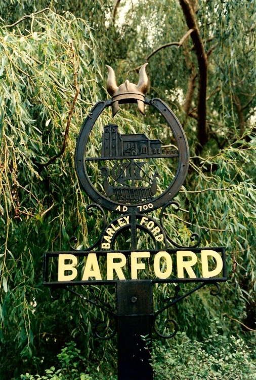Barford Village Sign
