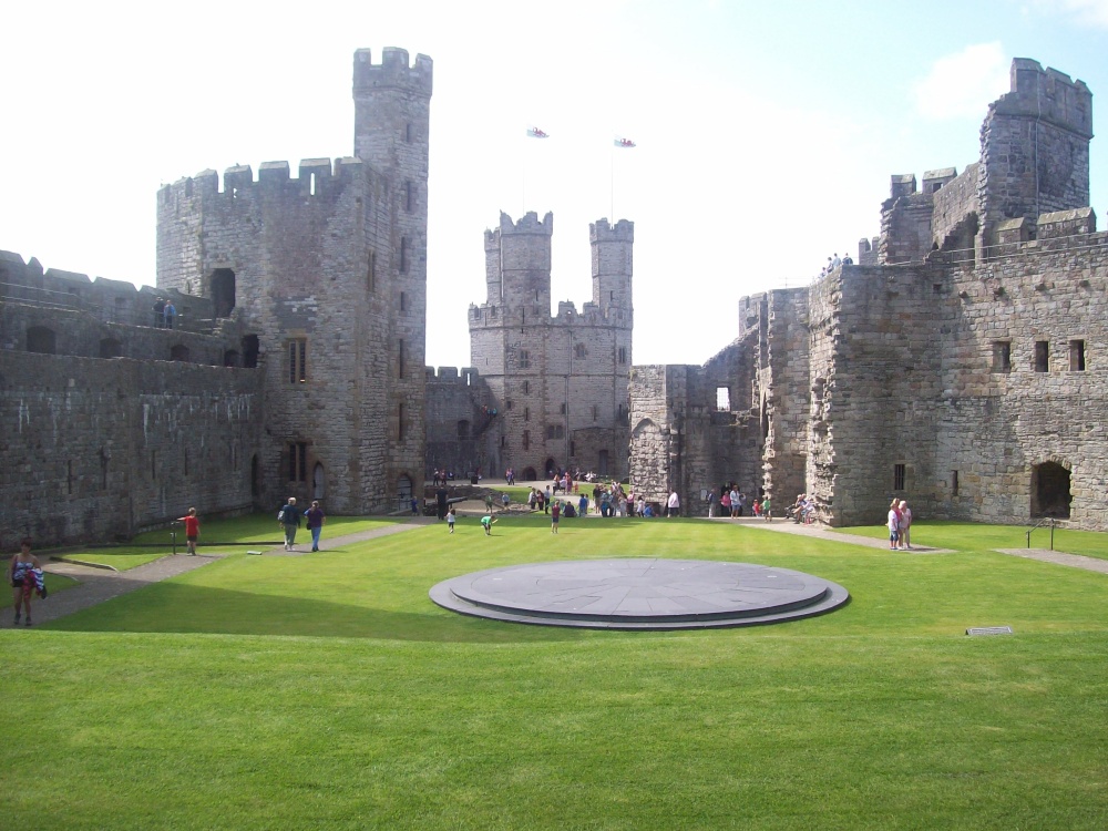 Caernarfon Castle photo by Bill Jordan