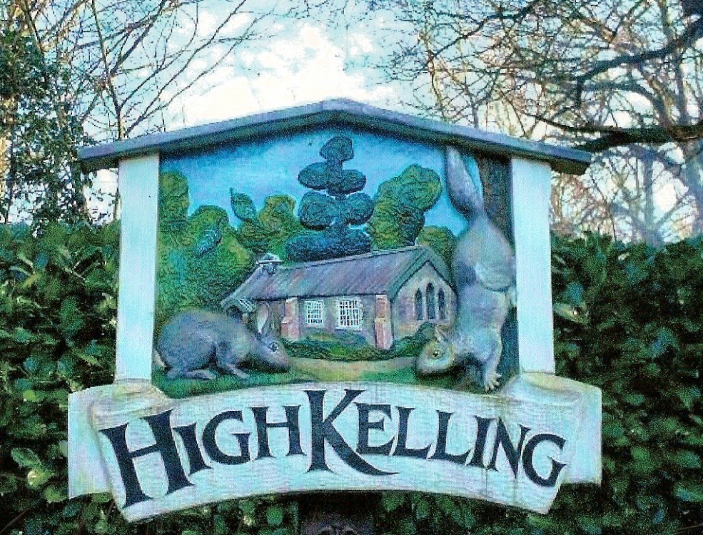 Photograph of High Kelling Village Sign