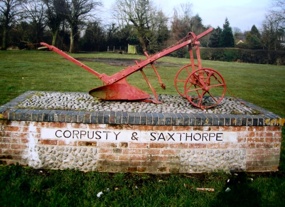 Photograph of Corpusty Village Sign