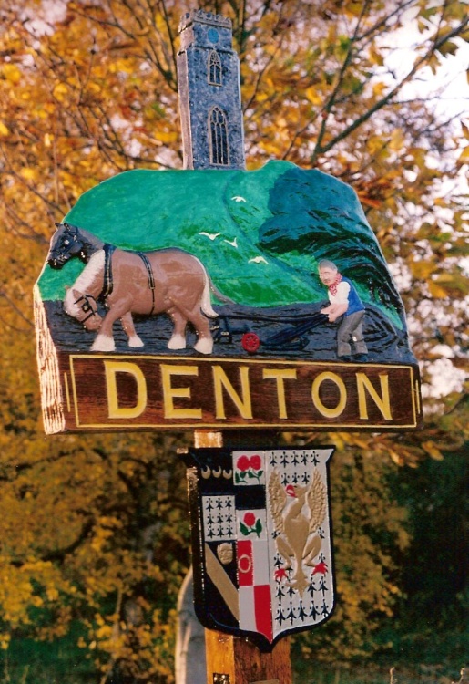 Denton Village Sign