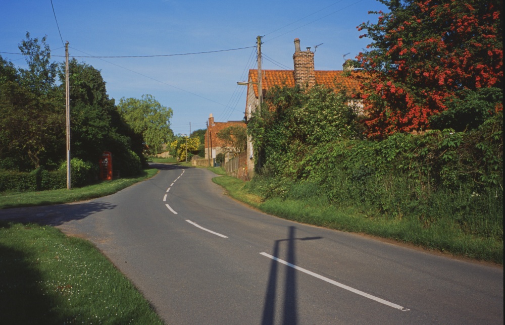 Holbeck main road through the Village