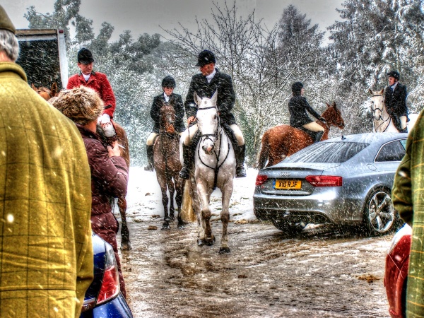 On the Hunt Woodham Mortimer, Essex