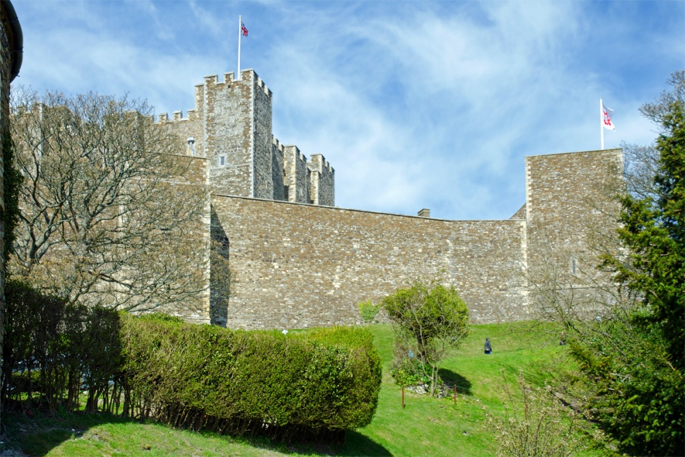 Dover Castle walls again