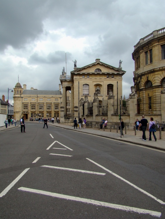 Clarendon Building from Broad St, Oxford