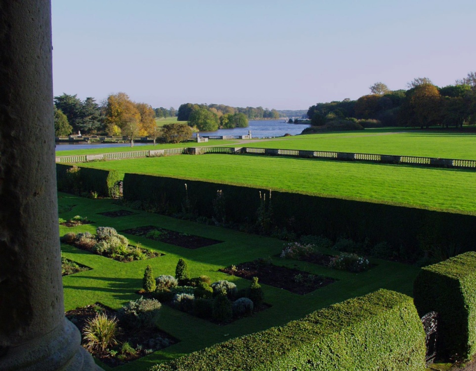 View down the lake from the Abbey