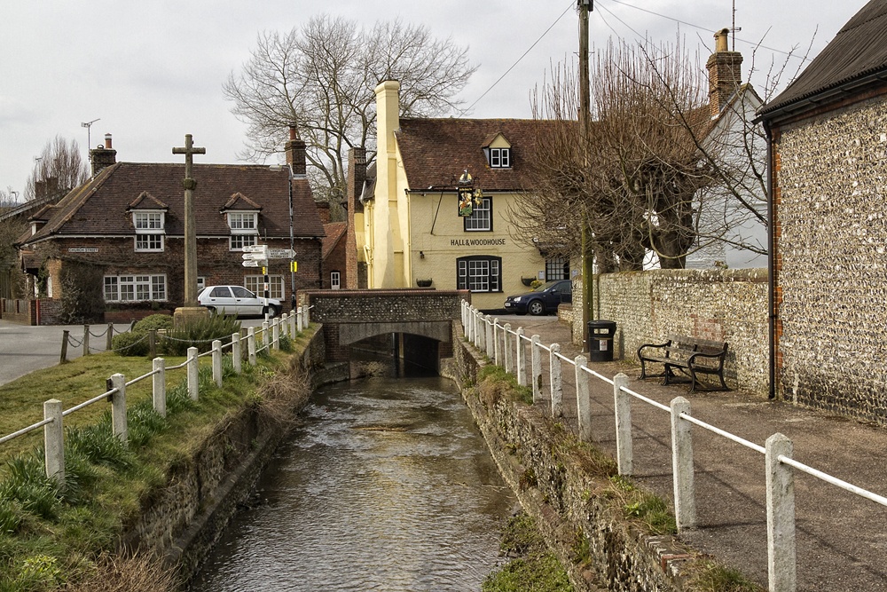 Photograph of East Meon Village