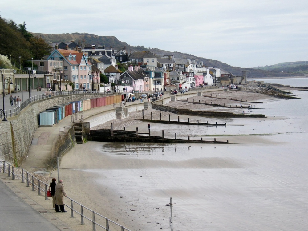 Photograph of Lyme Regis, in Dorset