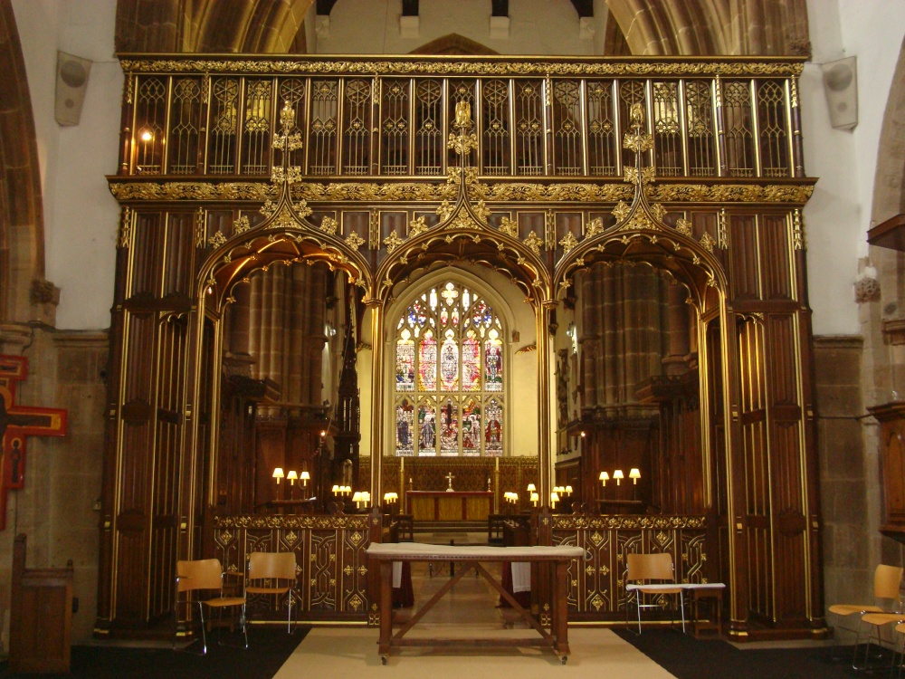 Leicester Cathedral interior