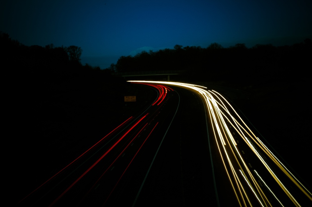 Lights of Controversy - A34 Bypass, Newbury, Berkshire