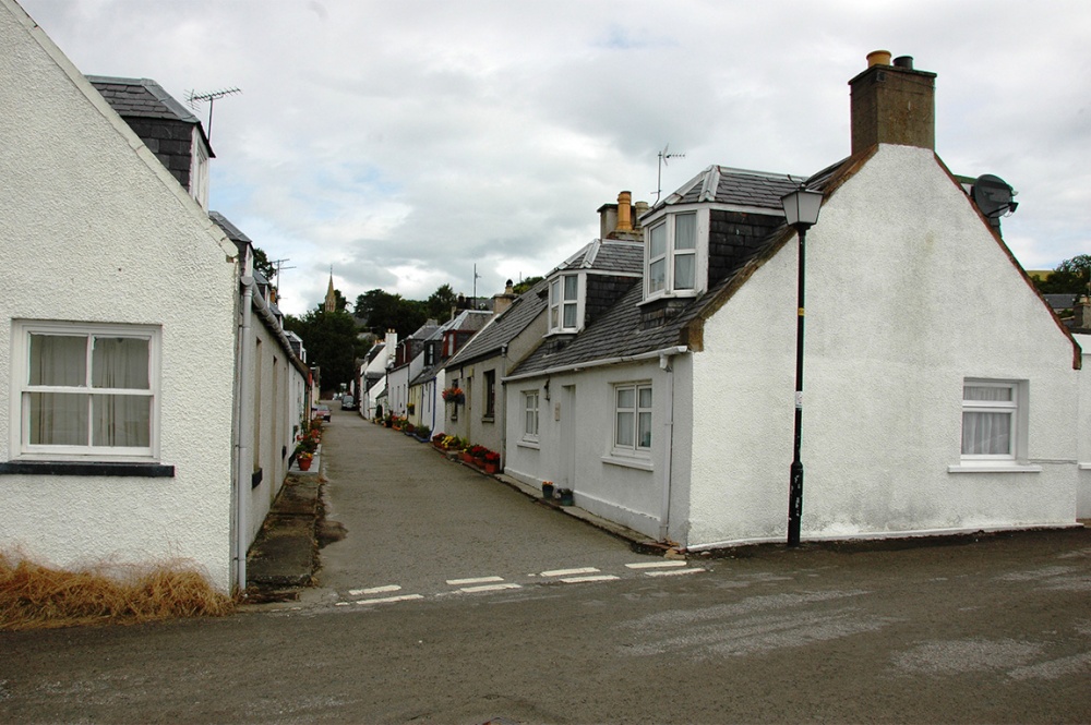 Photograph of Fishermens cottages in Avoch