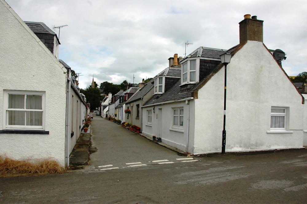 Fishermens cottages in Avoch