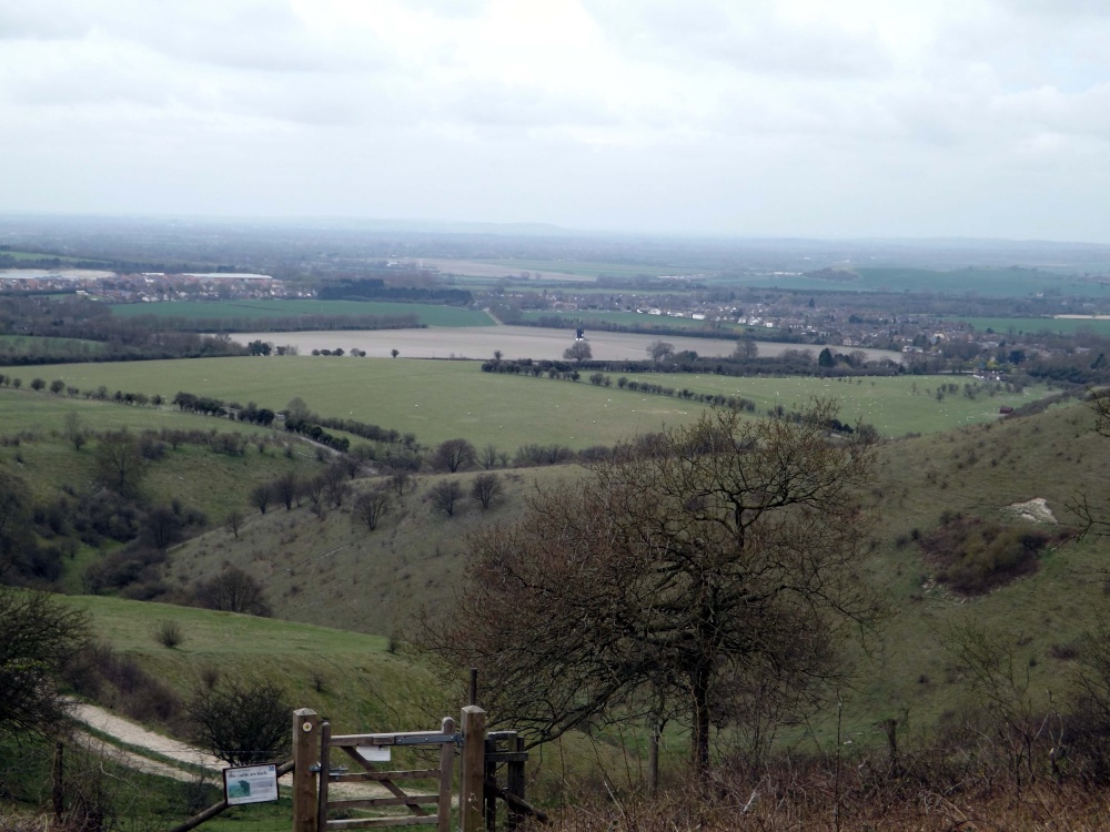 Photograph of View over to Pitstone