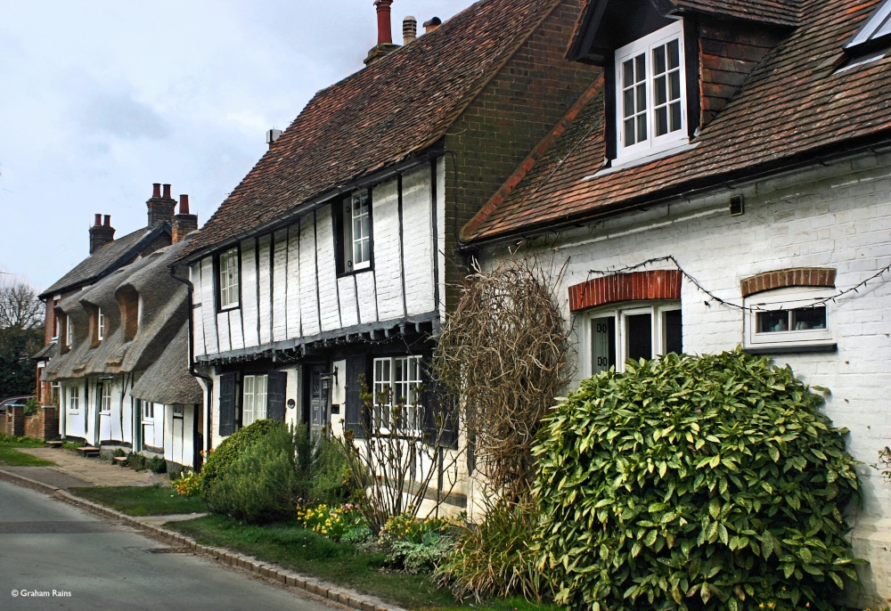 Photograph of Aldbury, Hertfordshire.