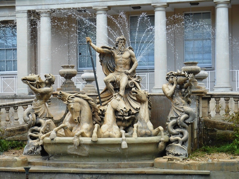 Photograph of Neptune Fountain, Cheltenham