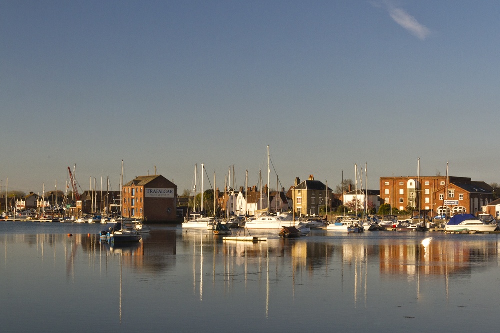 "Fareham Quay Sunrise" by Mark Rutley at