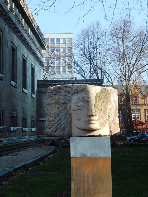 'Archangel Michael - The Protector' Scultpure, St Pancras Church, London