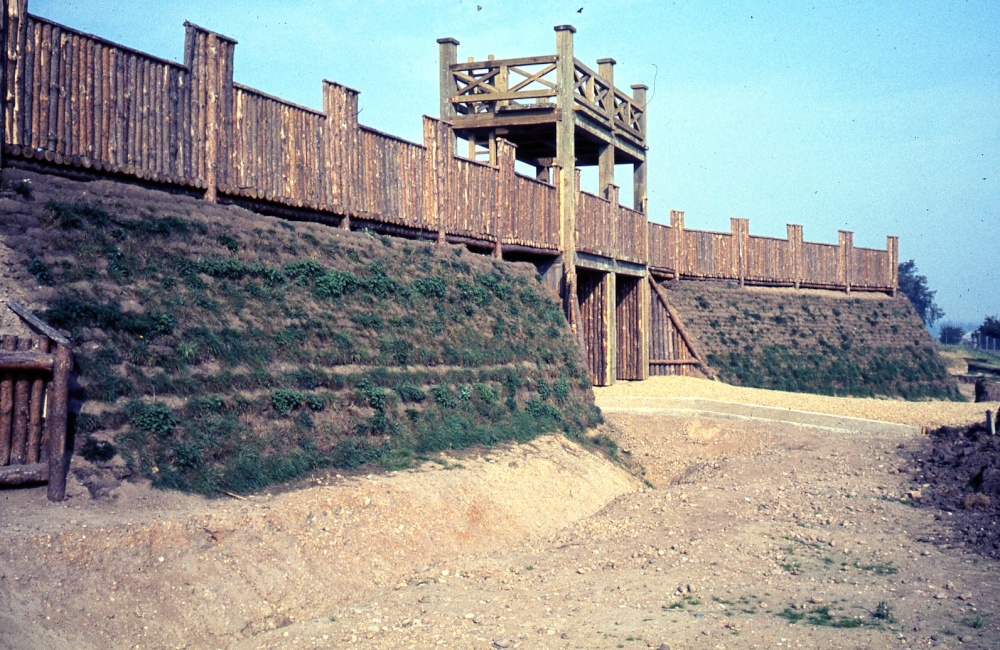 Photograph of Lunt Roman Fort