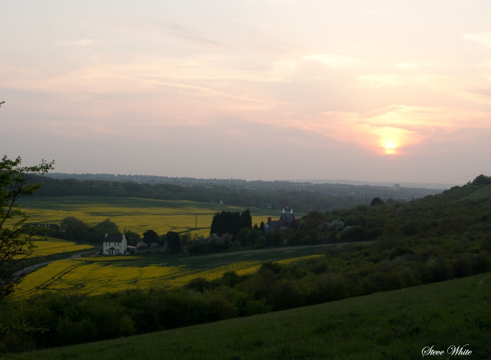 Photograph of Sunset over Darland