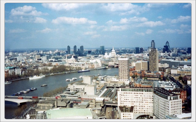 View over London