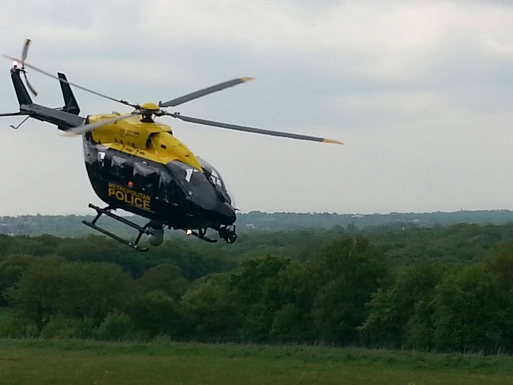 Photograph of Metropolitan Police Eurocopter EC145,Lippets Hill,Epping,Essex