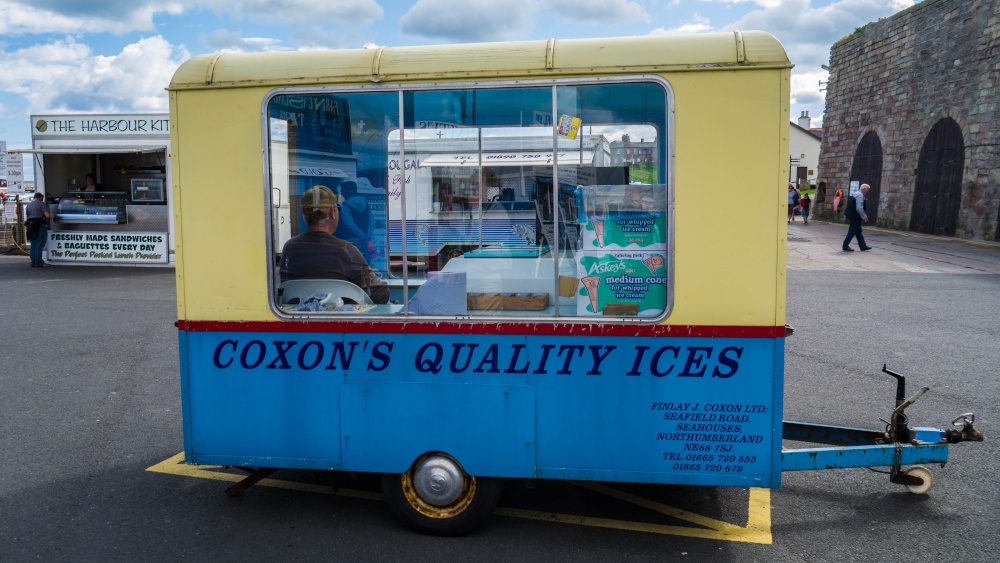 Ice Cream in Seahouses!