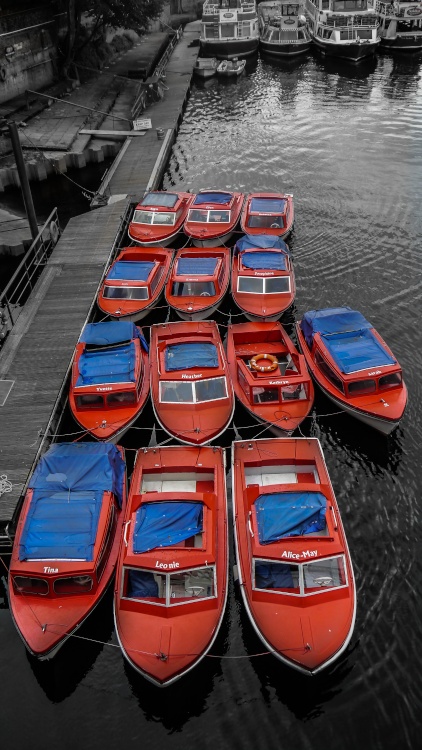 Boats on the River Ouse, York