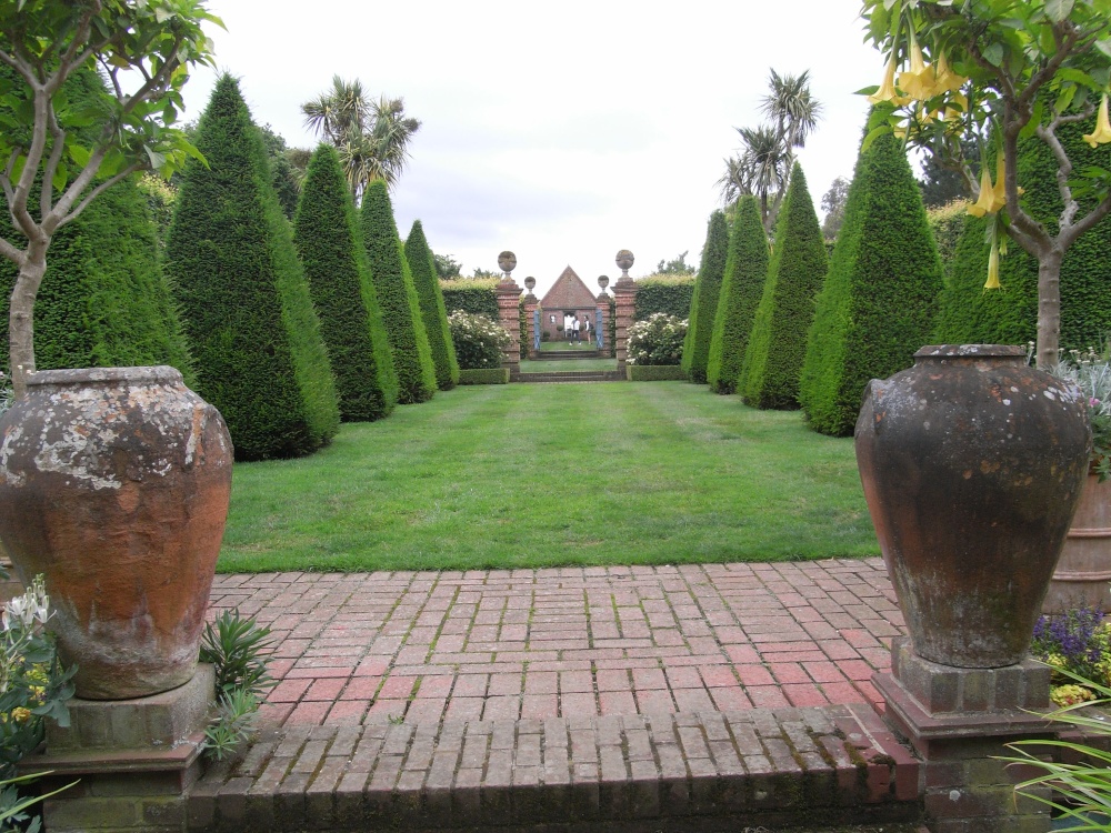 The Vicarage garden at Ruston