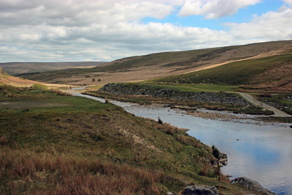 Photograph of Claerwen River, Elan Valley
