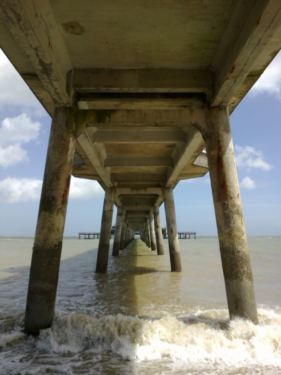 Under the Boardwalk, down by the sea.