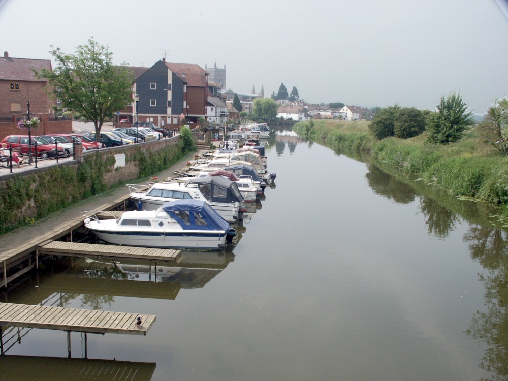 River Avon in Tewkesbury