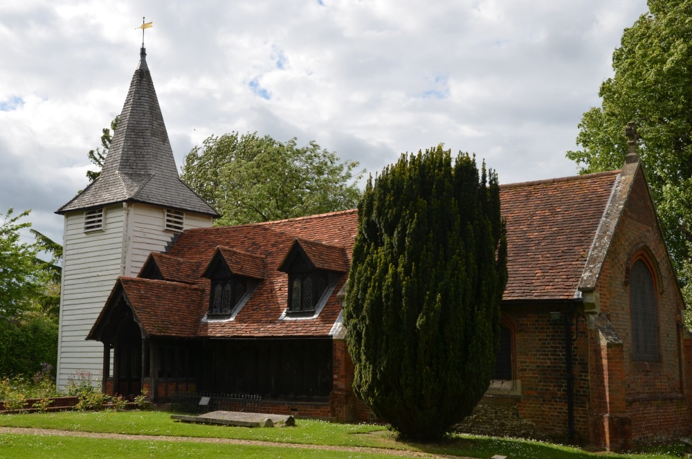 Photograph of St Andrews Church, Greensted