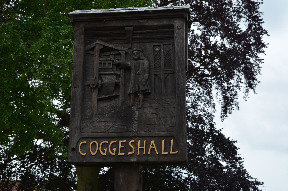 Coggeshall village sign