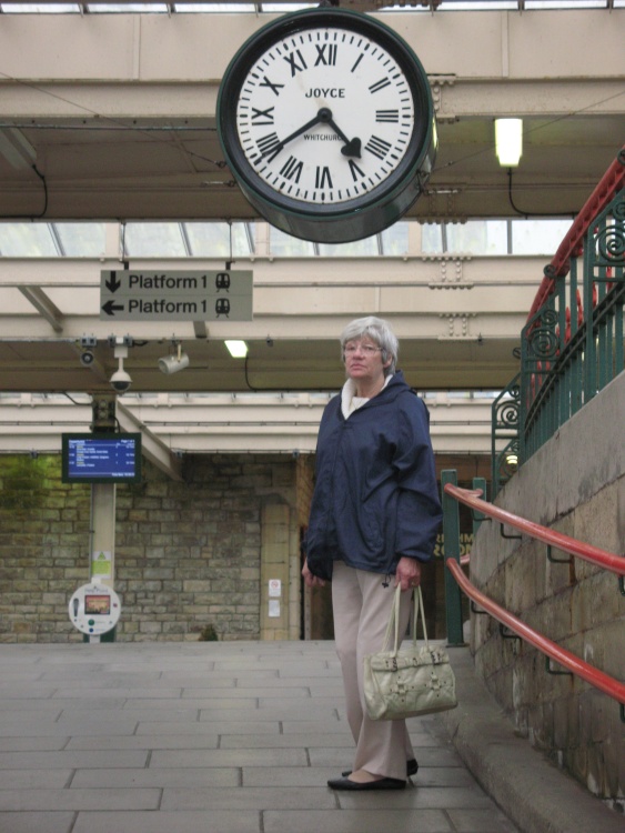 A brief encounter, waiting on Carnforth railway station